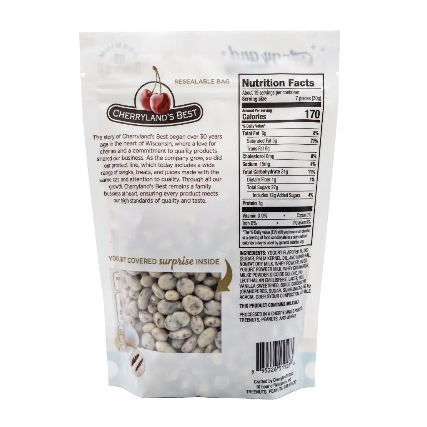 Yogurt Covered Cranberry Bites 20oz - New Item!