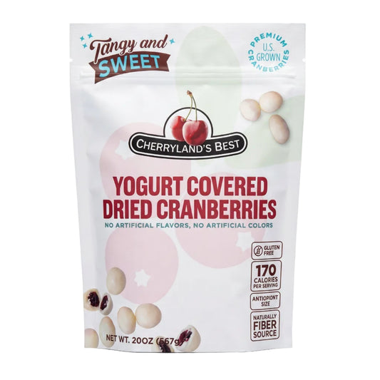 Yogurt Covered Cranberry Bites 20oz - New Item!
