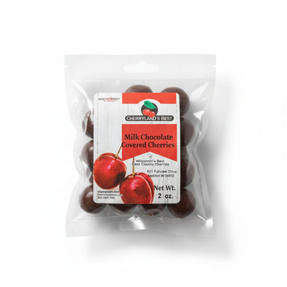Milk Chocolate Covered Cherries - Montmorency