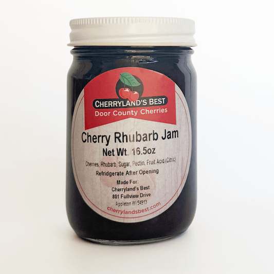 Cherry Rhubarb Jam