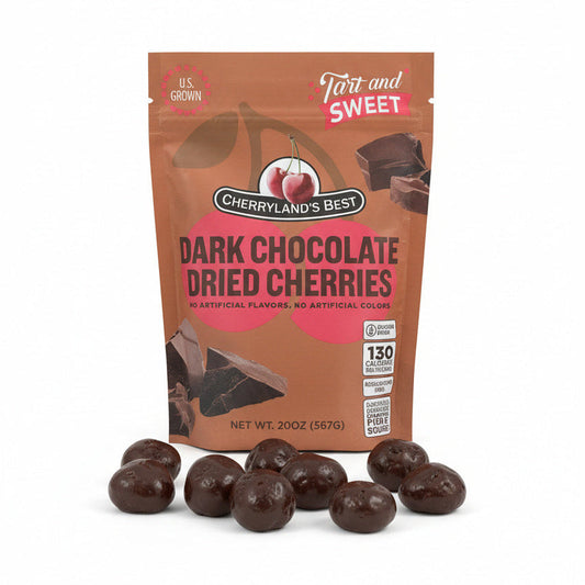 Dark Chocolate Covered Cherries 20oz - Limited Time Only!