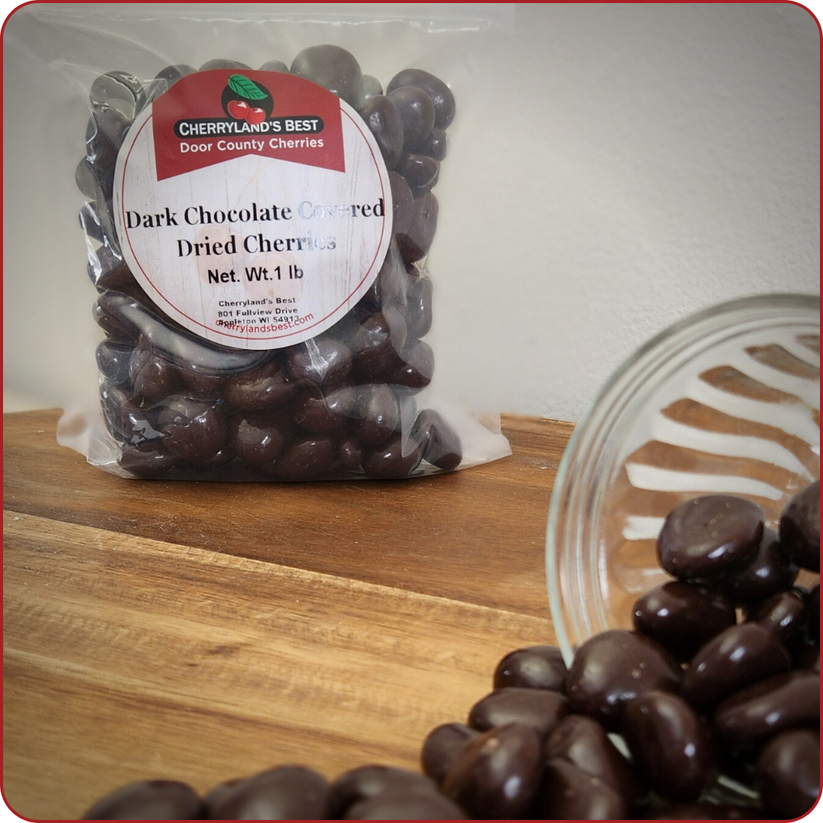 Dark Chocolate Covered Cherries Cherryland's Best